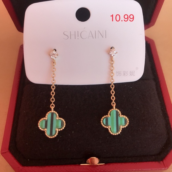 925 sliver earrings Korean style - Picture 6 of 9